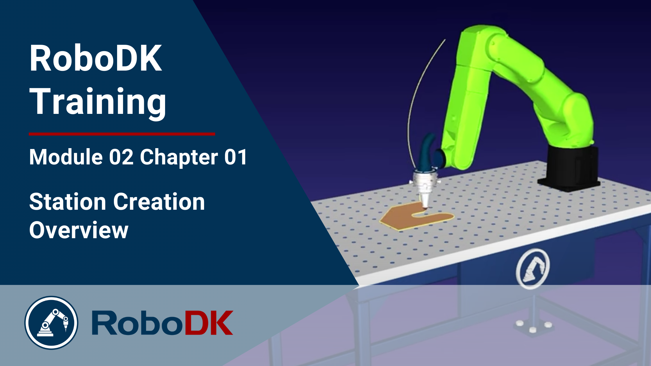 Course 02: Creating a RoboDK Station 02